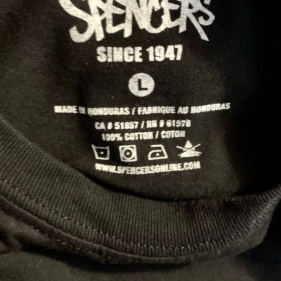 SPENCERS Weed Leaf Tee size L - Picture 5 of 5